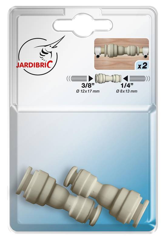 Jardibric - Jardibric - Lot de 2 Raccords Réducteurs Brumisation 6x10 mm vers 5x7 mm - Adaptateur Tuyau Brumisateur - Image 4