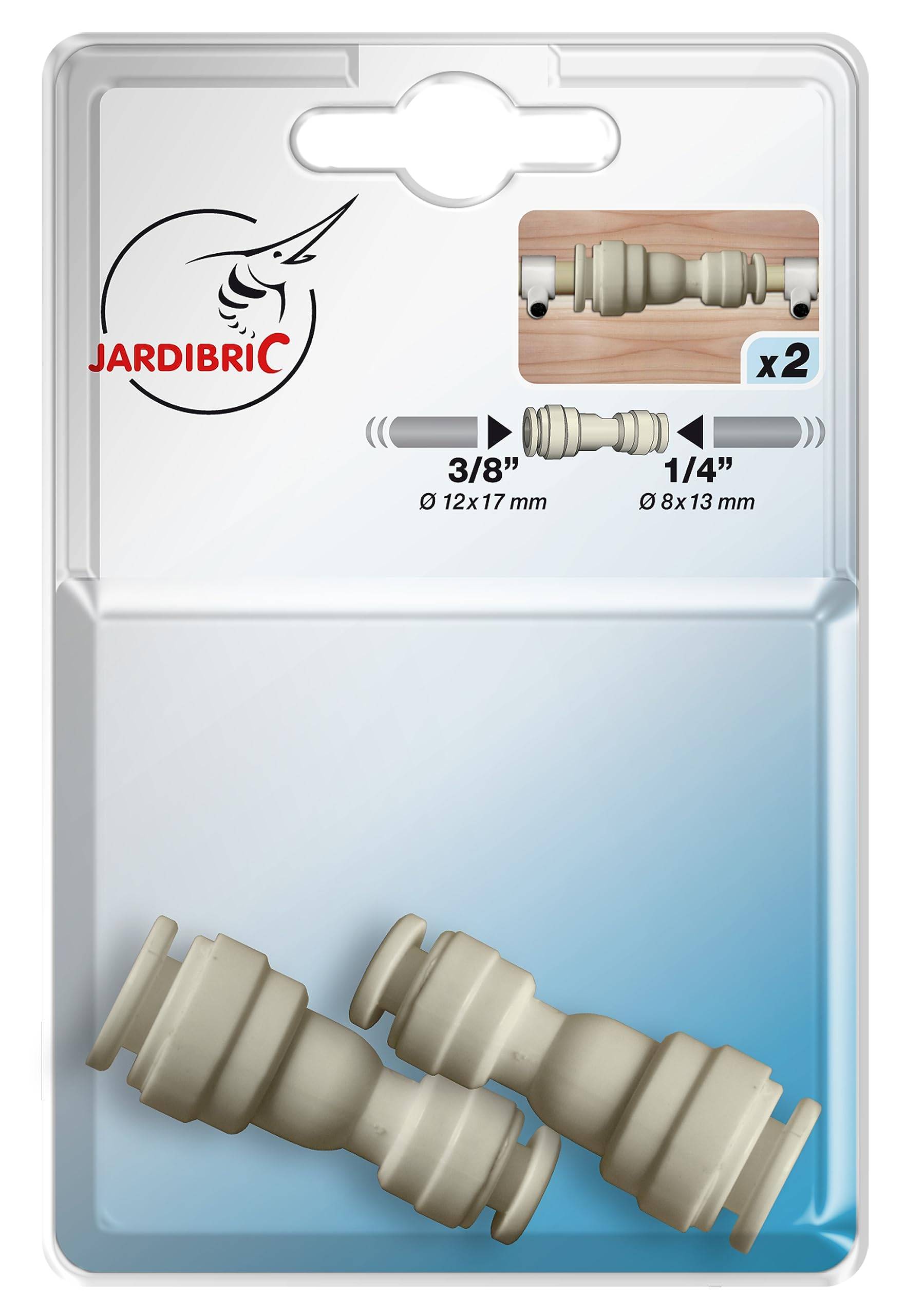 Jardibric - Jardibric - Lot de 2 Raccords Réducteurs Brumisation 6x10 mm vers 5x7 mm - Adaptateur Tuyau Brumisateur - Image 4