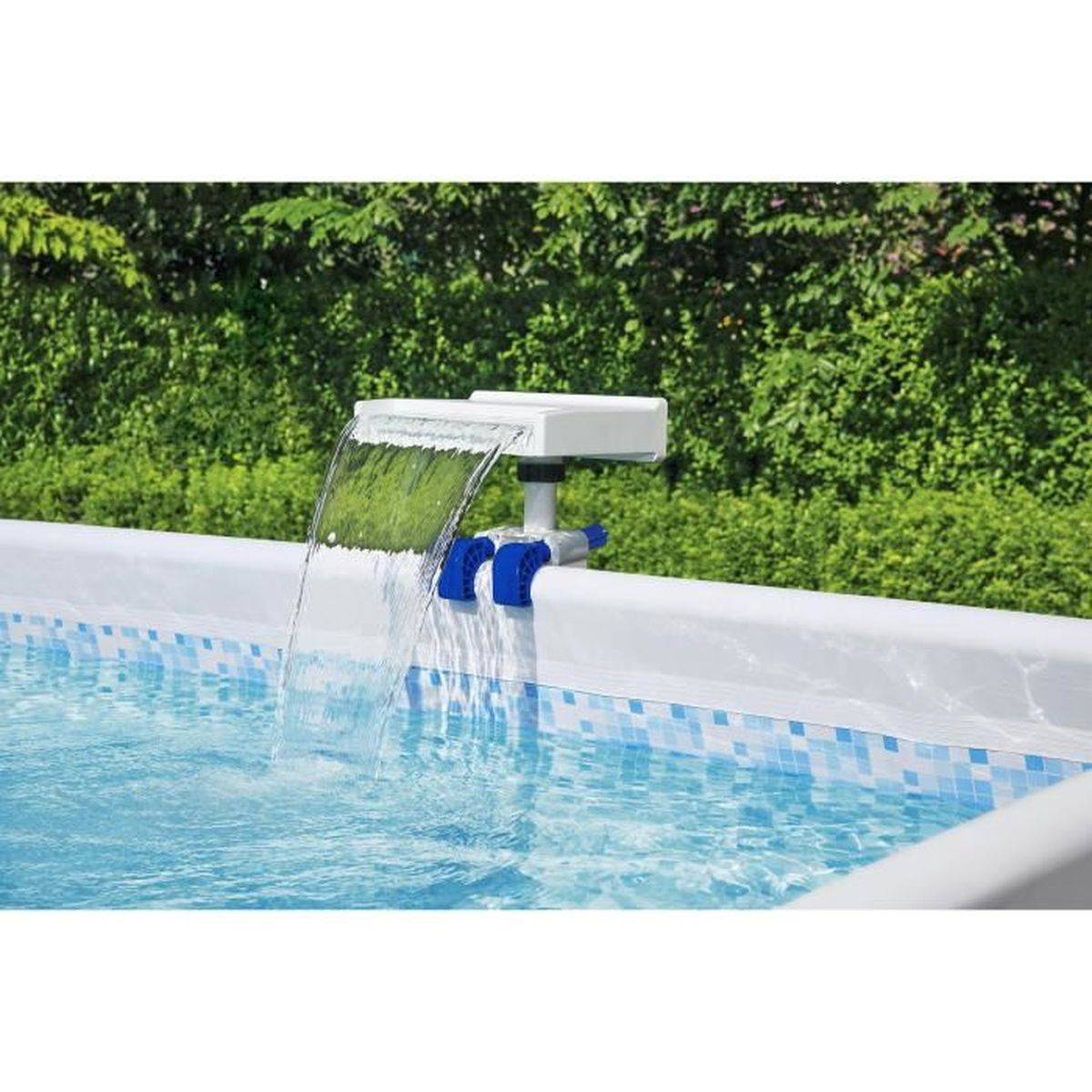 Bestway - Cascade LED pour piscine hors-sol avec 7 couleurs et 8 modes, ABS/PP, IP67 - BESTWAY - Image 2