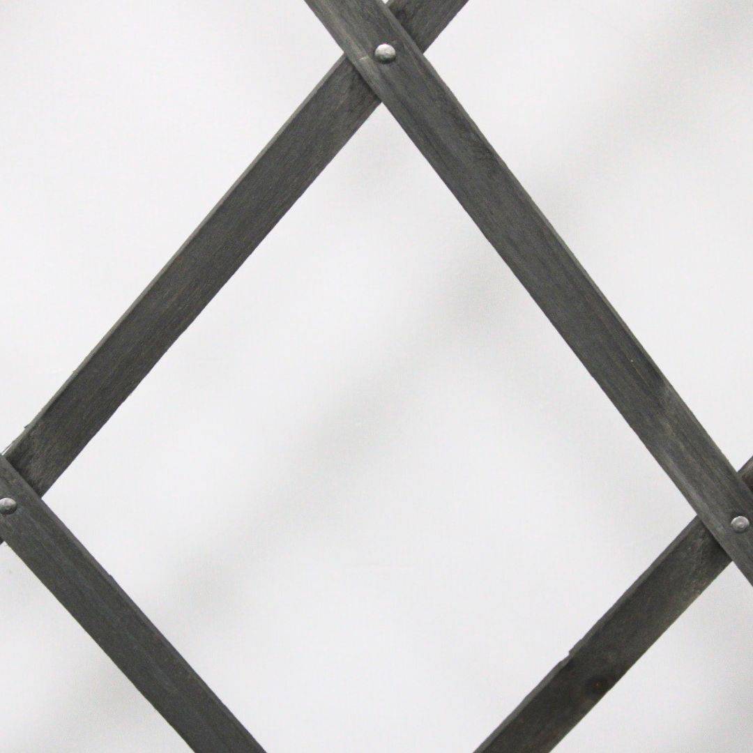 Treillis Bois| Gris| 100% Bois Pin| 1X2M| Gardien Des Plantes| Résistant| Decoration Jardin - Image 5