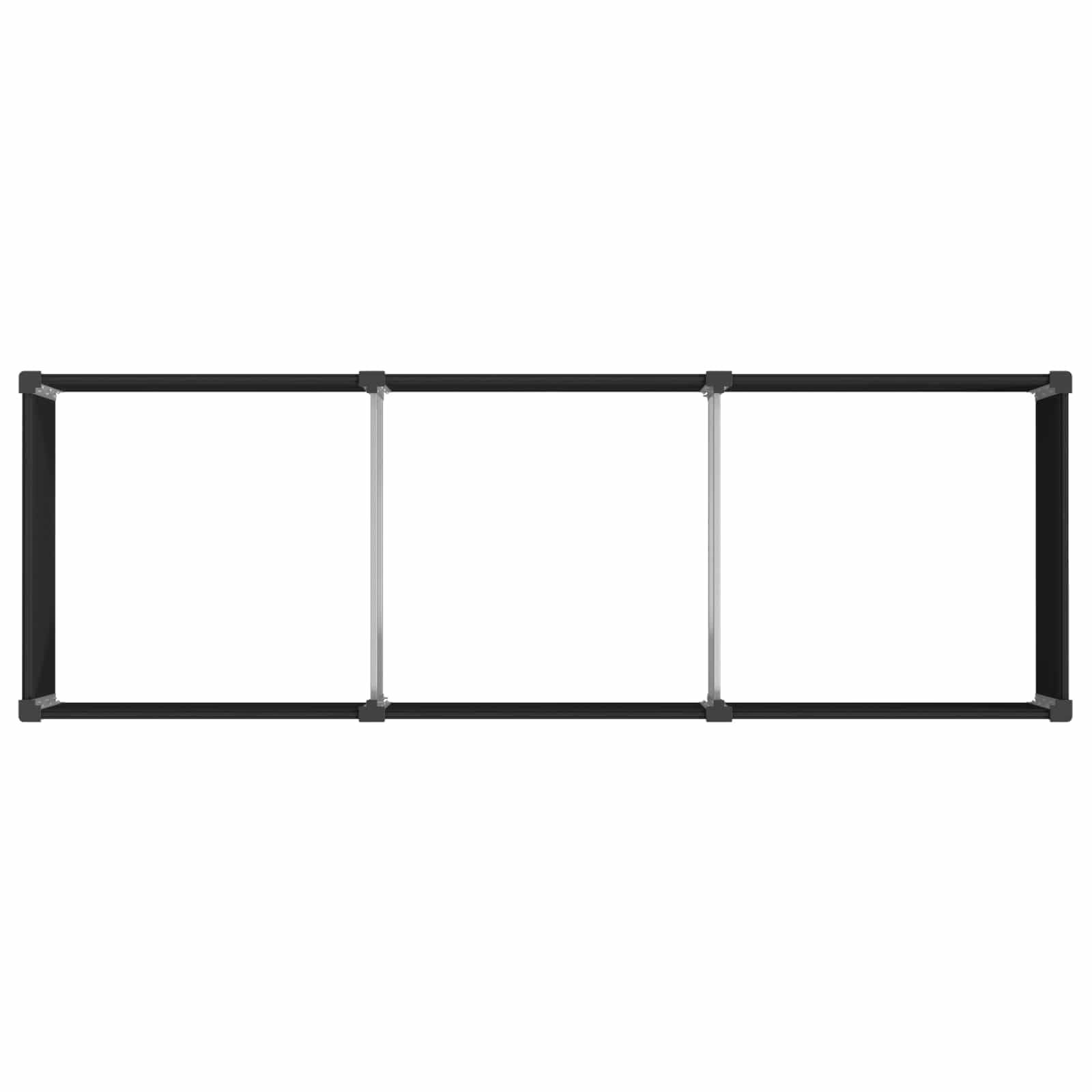 Prolenta Premium - Jardinière aluminium noir  300 x 100 x 91 cm  - Prolenta premium p3299.1 - Image 5