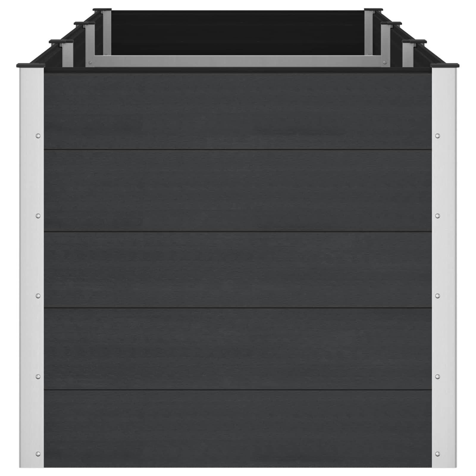 Prolenta Premium - Jardinière aluminium noir  300 x 100 x 91 cm  - Prolenta premium p3299.1 - Image 4