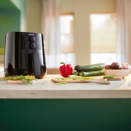 Philips - Friteuse Electrique sans huile PHILIPS - Airfryer HD9200/90 Série 3000 - Capacité 4,1L - Jusqu'a 4 personnes - 7 programmes de cuisson - - Image 3