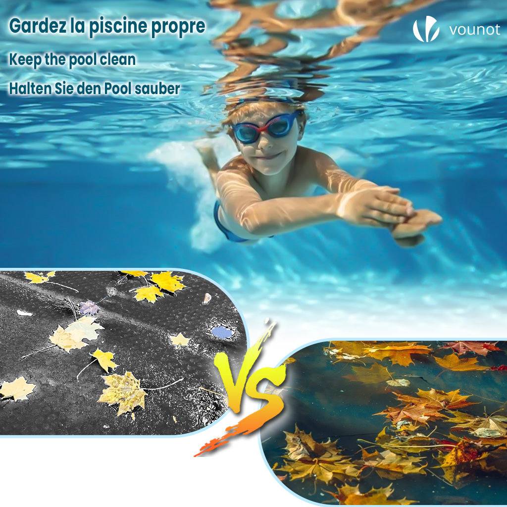 Bache a bulle piscine 120 microns ronde decoupable Ø366cm noir - Image 5