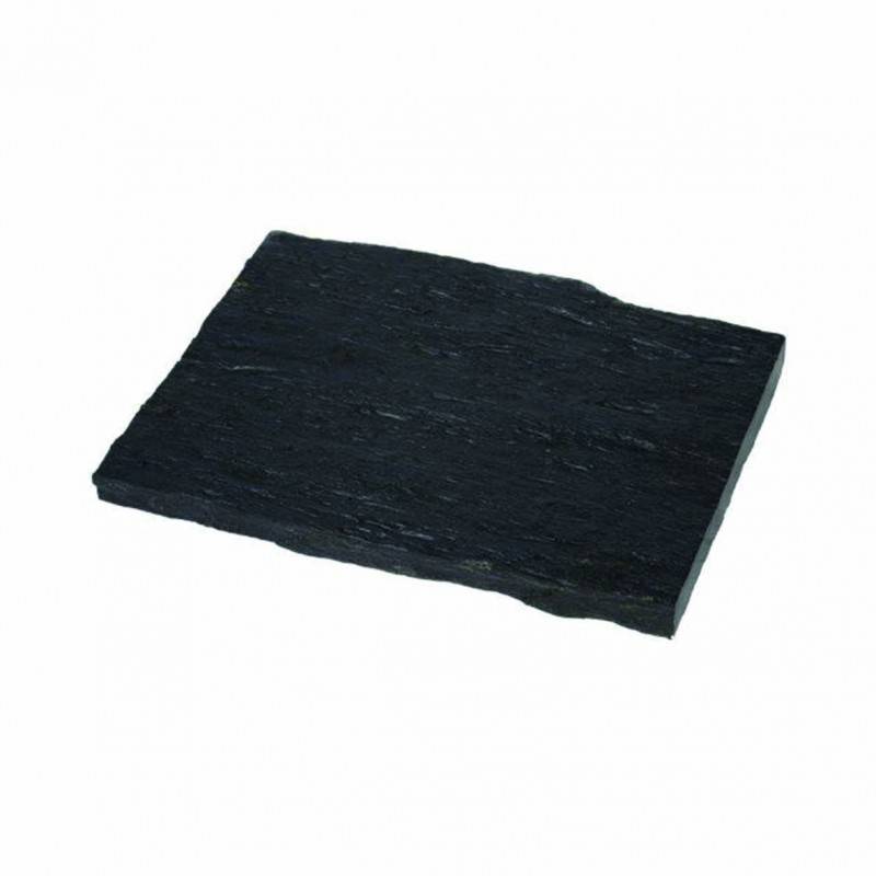 Pas japonais schiste ardoisier 40 x 30 cm - Noir (Lot de 10) - Jardinex - Image 1