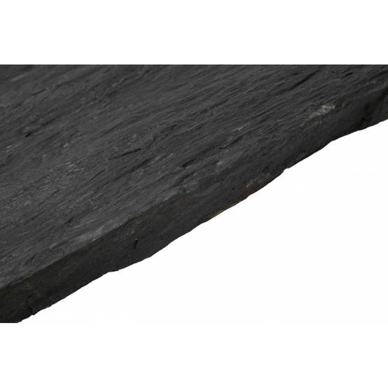 Pas japonais schiste ardoisier 40 x 30 cm - Noir (Lot de 10) - Jardinex - Image 3