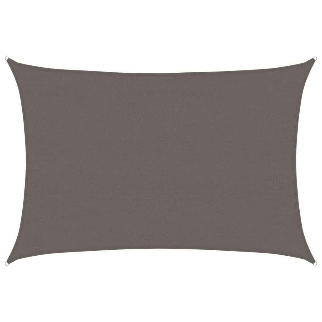 Maison Chic - Voile d'ombrage - Voile solaire 160 g/m² Anthracite 4x5 m PEHD - Meuble Pro - Image 1