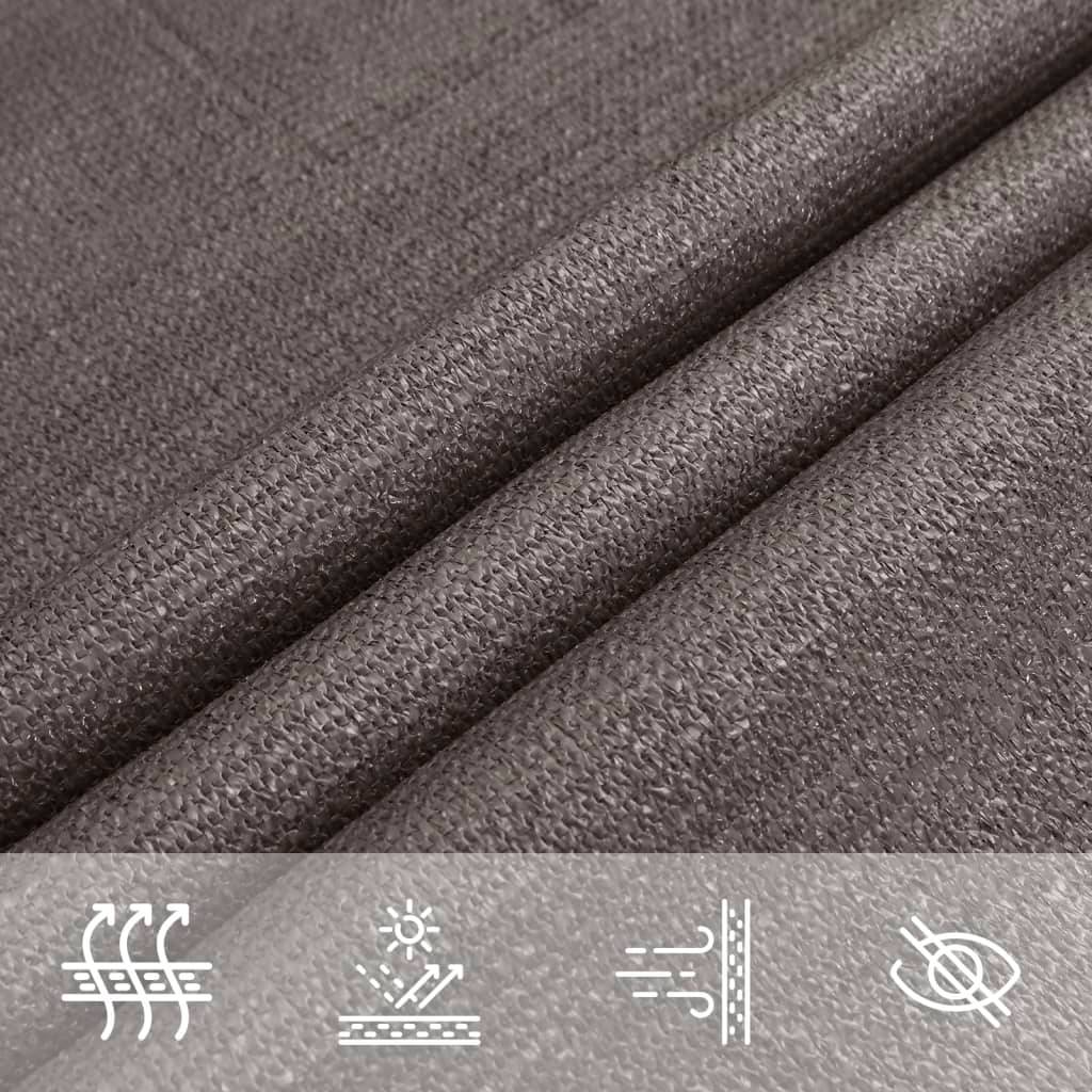 Maison Chic - Voile d'ombrage - Voile solaire 160 g/m² Anthracite 4x5 m PEHD - Meuble Pro - Image 5
