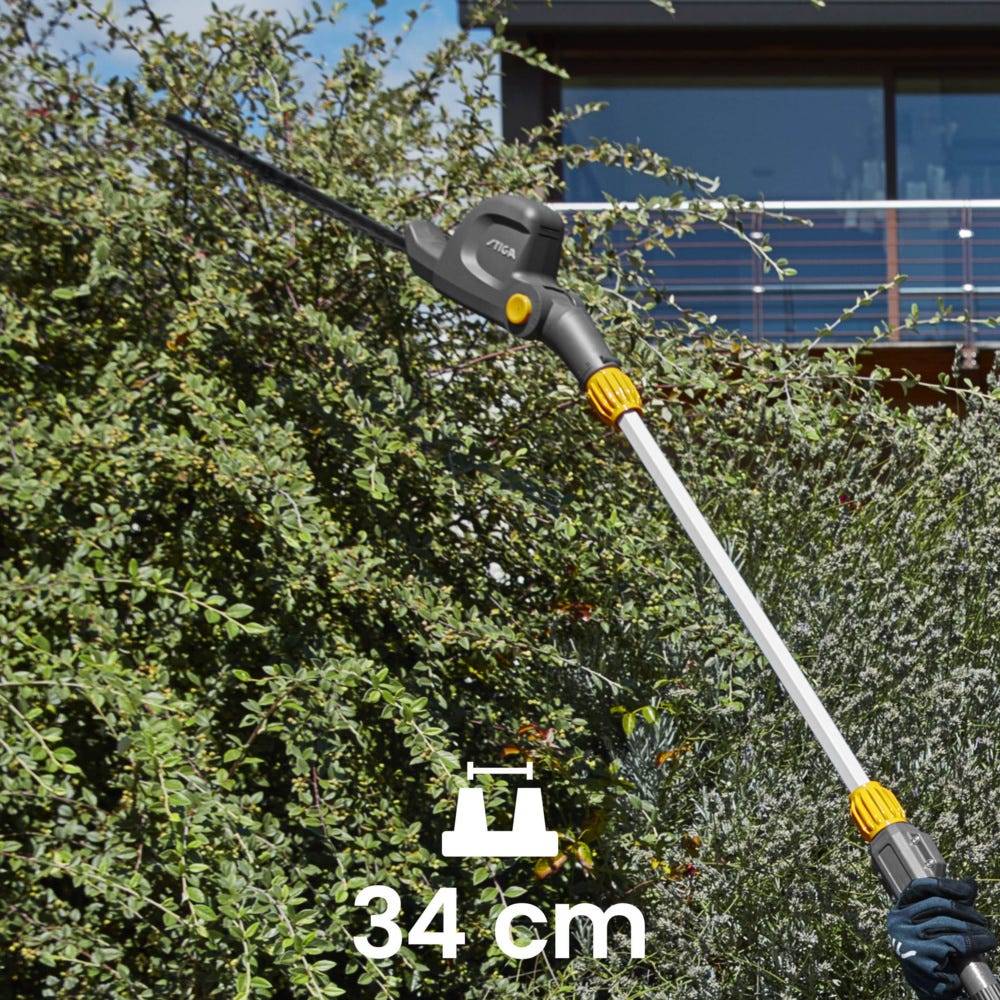 Stiga - Taille-haie sur perche PH 700e, lame 48 cm, manche télescopique 75 cm - STIGA - Image 7