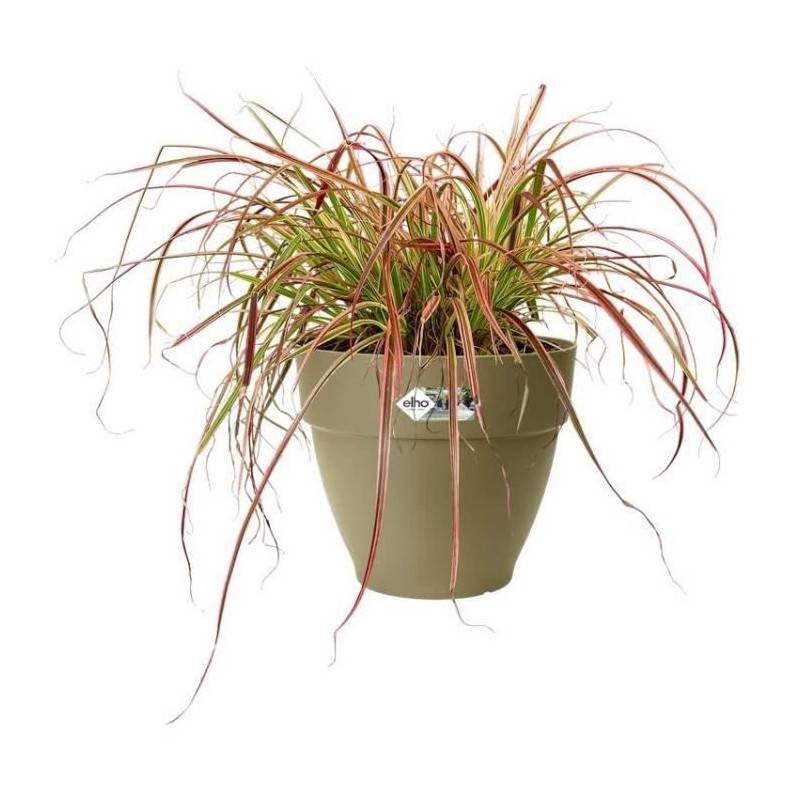 Elho - Pot De Fleurs Rond Vibia - Plastique Réservoir - ø47 - Vert - Image 3