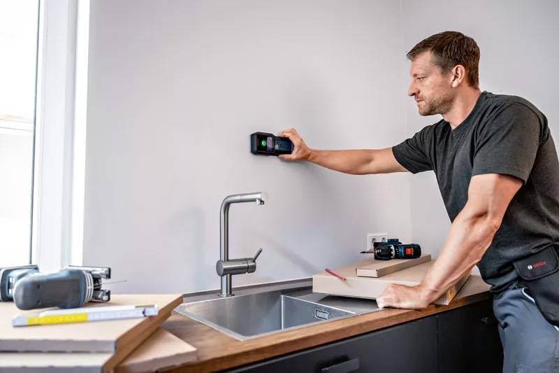 Bosch - Détecteur mural GMS 120-27 PROFESSIONAL - BOSCH - avec 2 piles (AA) - étui - 601081700 - Image 5