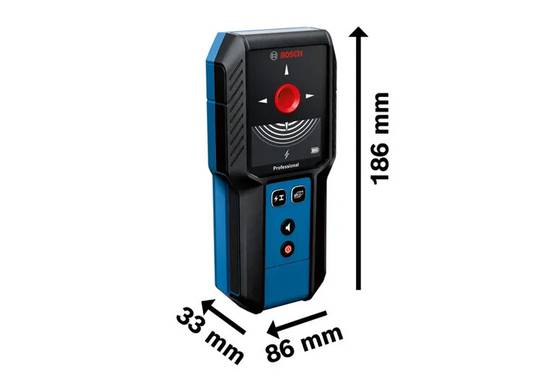 Bosch - Détecteur mural GMS 120-27 PROFESSIONAL - BOSCH - avec 2 piles (AA) - étui - 601081700 - Image 2