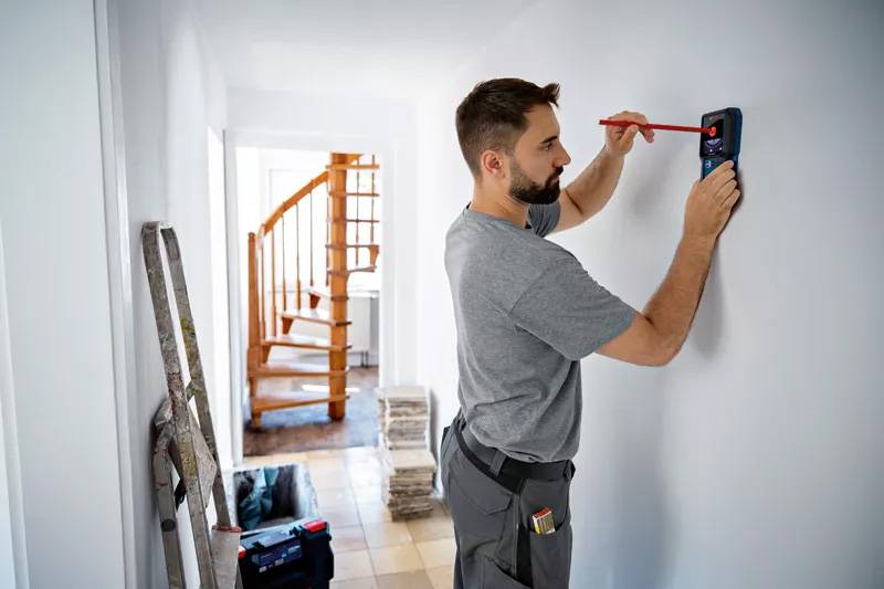 Bosch - Détecteur mural GMS 120-27 PROFESSIONAL - BOSCH - avec 2 piles (AA) - étui - 601081700 - Image 6