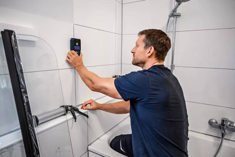 Bosch - Détecteur mural GMS 120-27 PROFESSIONAL - BOSCH - avec 2 piles (AA) - étui - 601081700 - Image 3