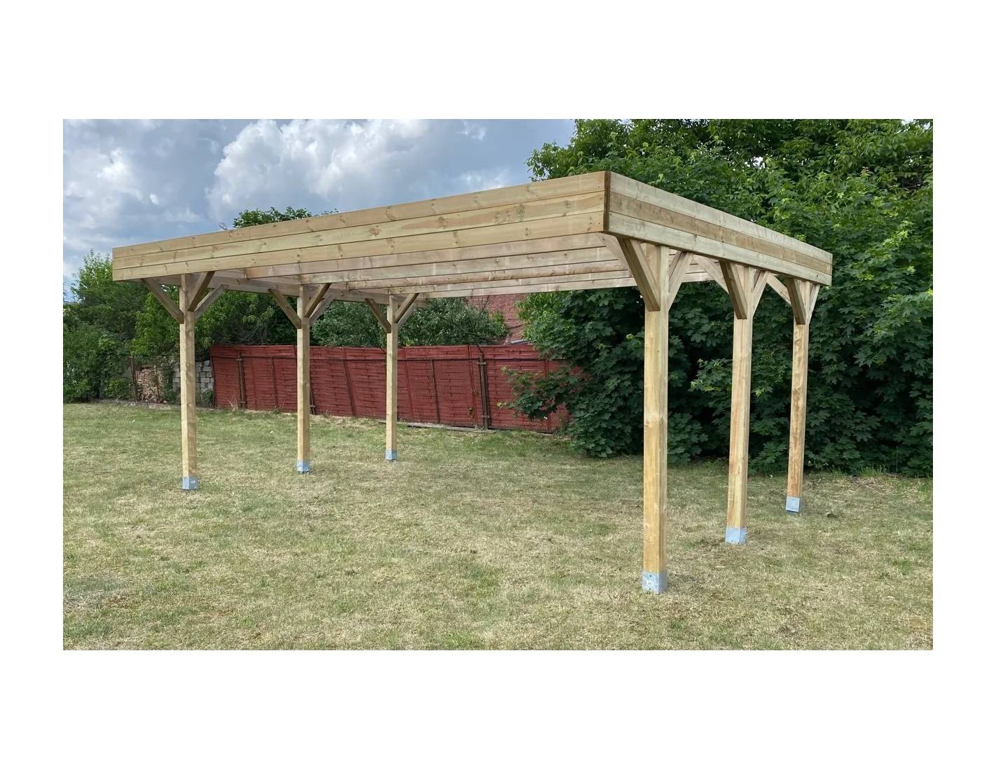 Altanka - Carport, abri de voiture 6.06x5.03 m - 30.48 m2 - CAR5 - ALTANKA - Image 6