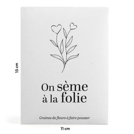 Radis et Capucine - Radis et Capucine - Sachet message - On sème à la folie - Image 2
