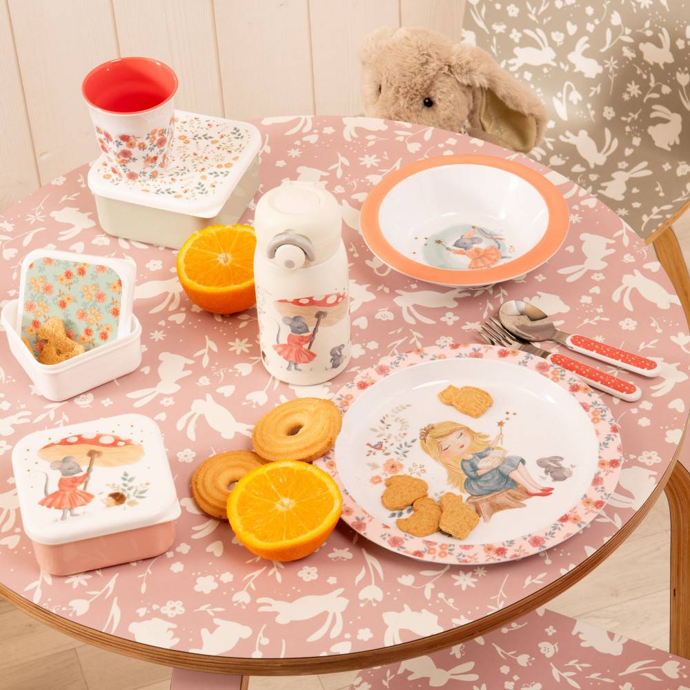 Amadeus - Table enfant rose lapin - Image 3