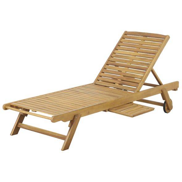 Bain de soleil MOLA en bois d'acacia FSC Beau Rivage - Image 1