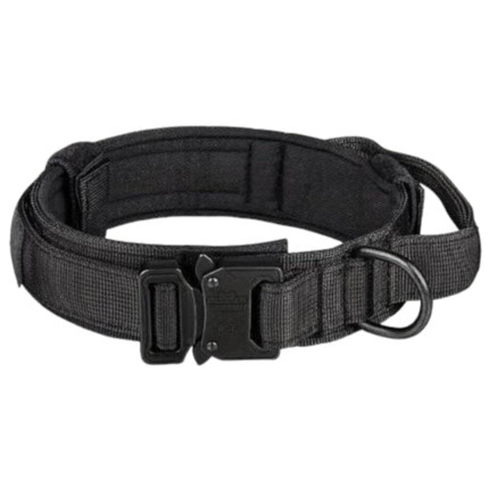 Collier tactique Noir M pour chien, FranceCroquettes