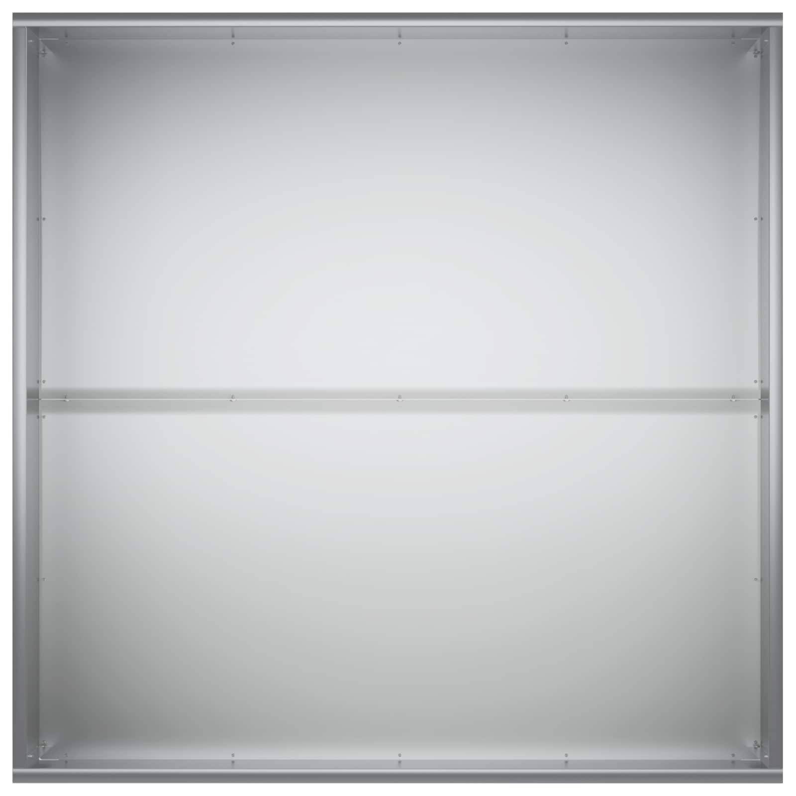Vidaxl - Cache-pot de jardin Argenté 60 x 60 x 40 cm Acier galvanisé vidaXL 8005102 - Image 5