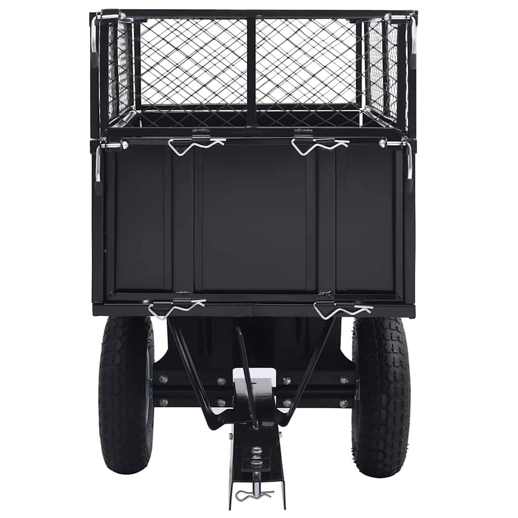 Vidaxl - Remorque basculante pour tondeuse de pelouse Charge de 150 kg vidaXL 92449 - Image 7