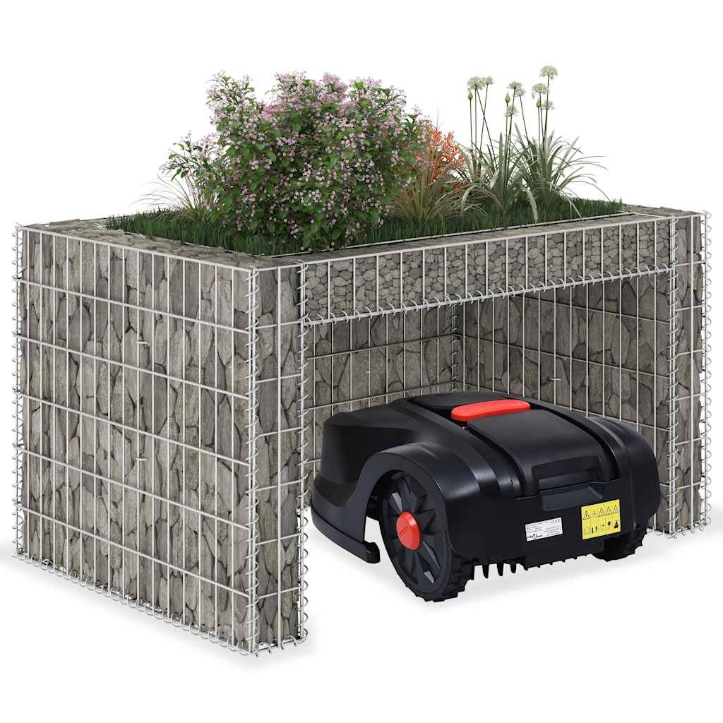 Vidaxl - Garage tondeuse à gazon lit surélevé 110x80x60 cm Fil en acier vidaXL 145655 - Image 1