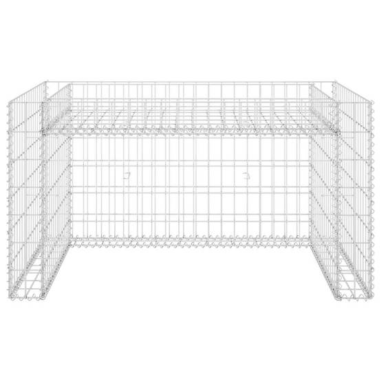 Vidaxl - Garage tondeuse à gazon lit surélevé 110x80x60 cm Fil en acier vidaXL 145655 - Image 6