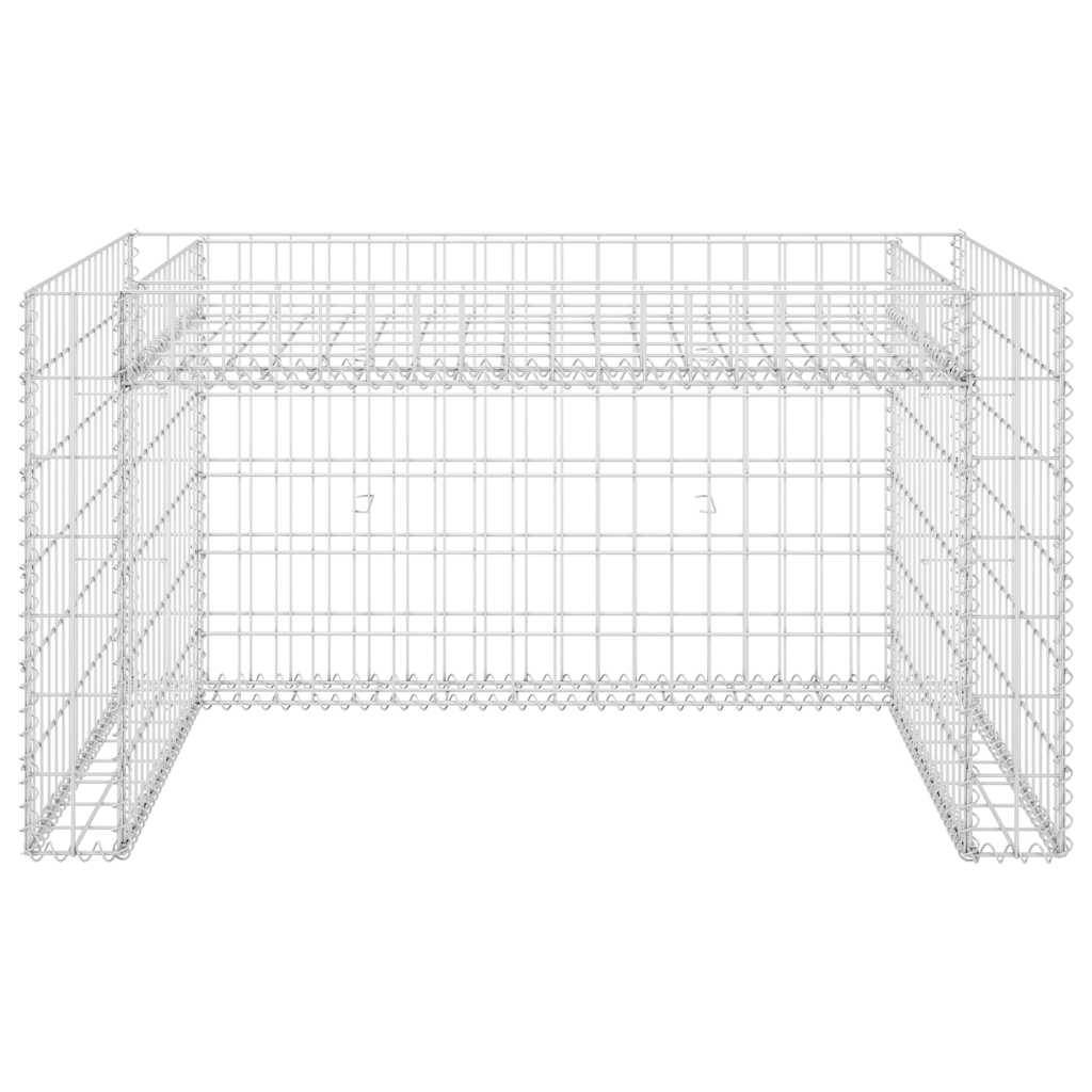 Vidaxl - Garage tondeuse à gazon lit surélevé 110x80x60 cm Fil en acier vidaXL 145655 - Image 6