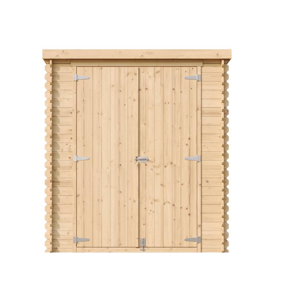 Timbela - Abri de Jardin en Bois - 3.53 m² / 204x204xH200 cm - Timbela M309C1 - Image 2