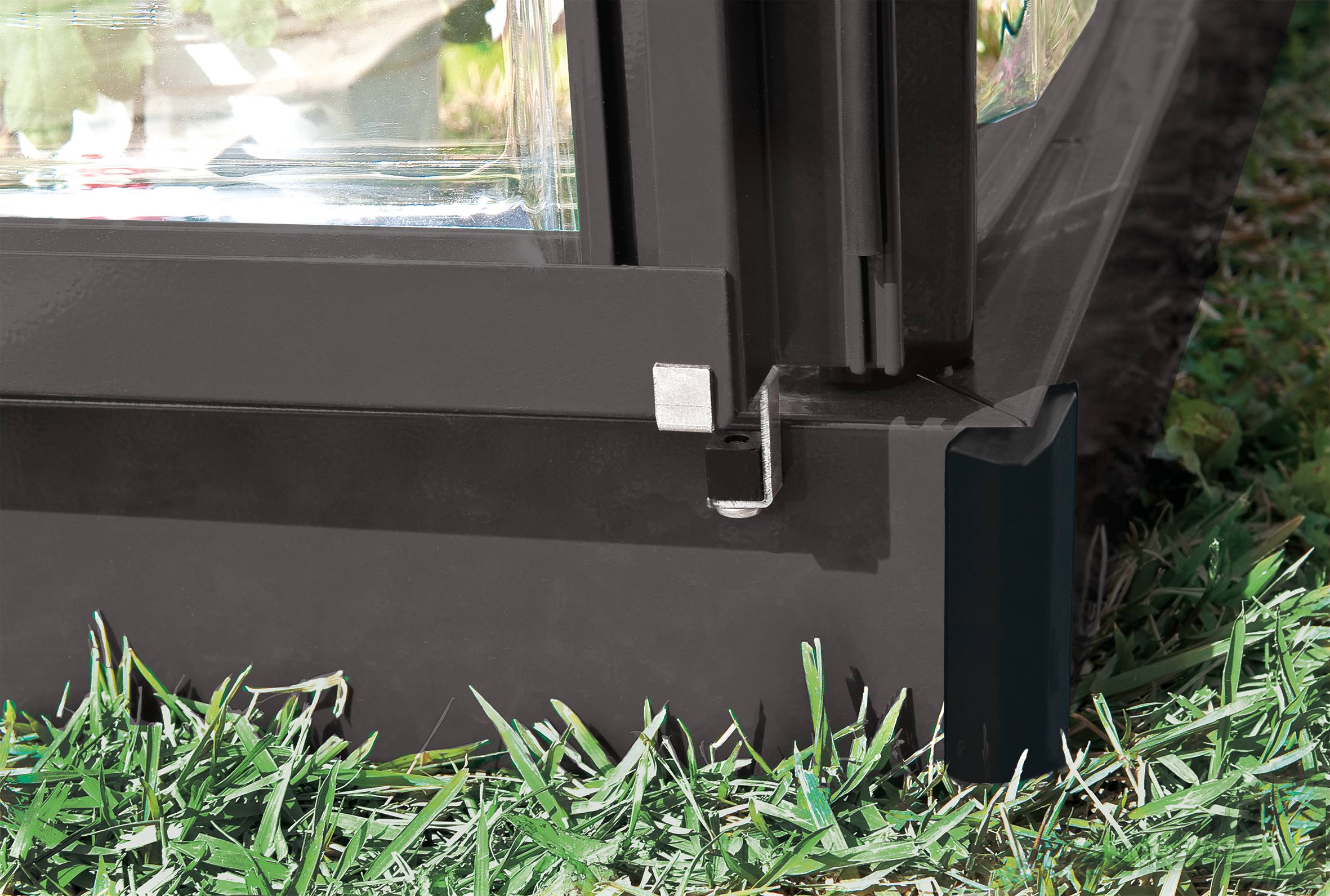 Canopia by Palram - Serre de jardin Hybrid gris 306 x 185 cm – Polycarbonate double paroi – Aluminium robuste – Canopia by Palram - Image 5