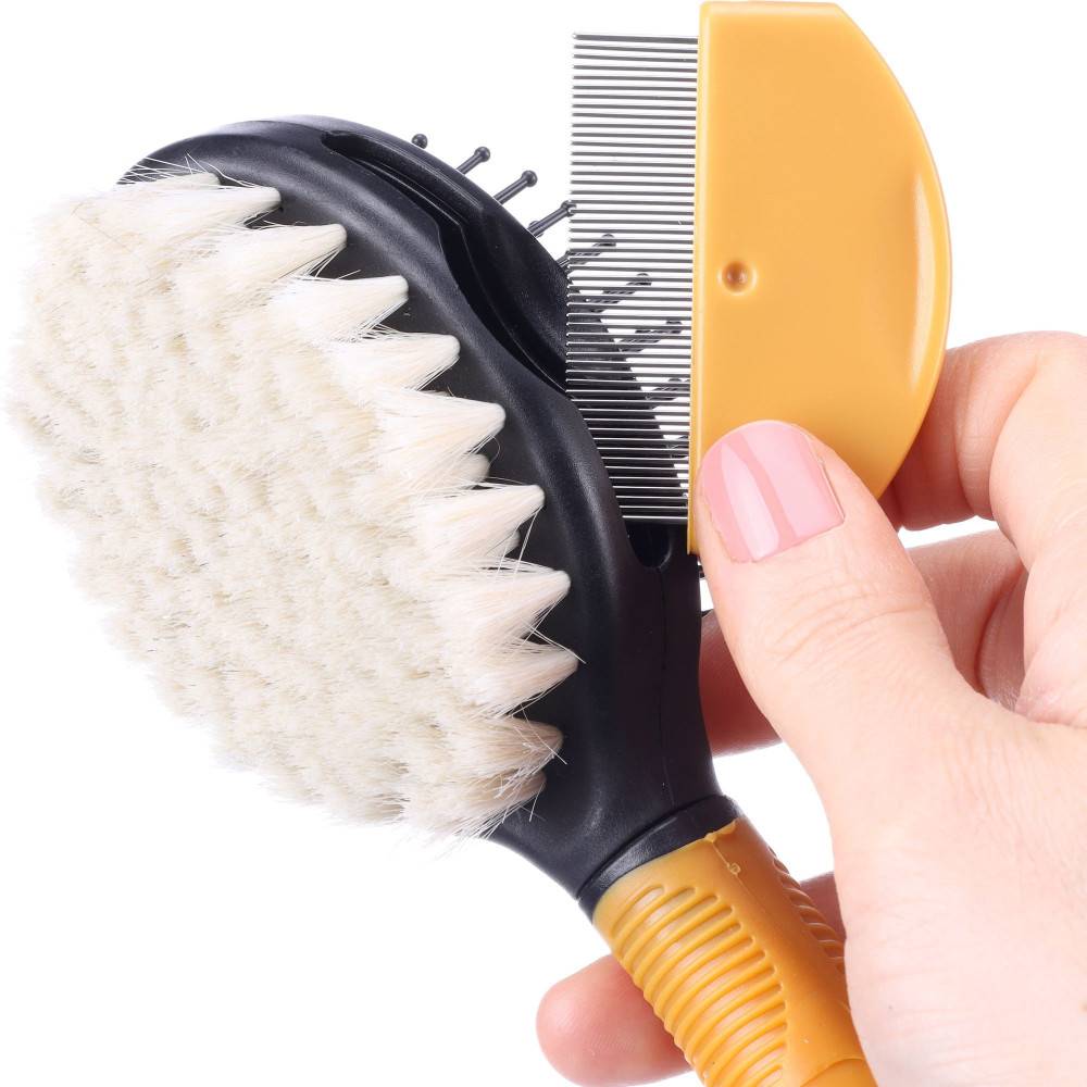 Flamingo - Brosse douce , Brosse à picots et Peigne à puces pour Chiot - Image 1