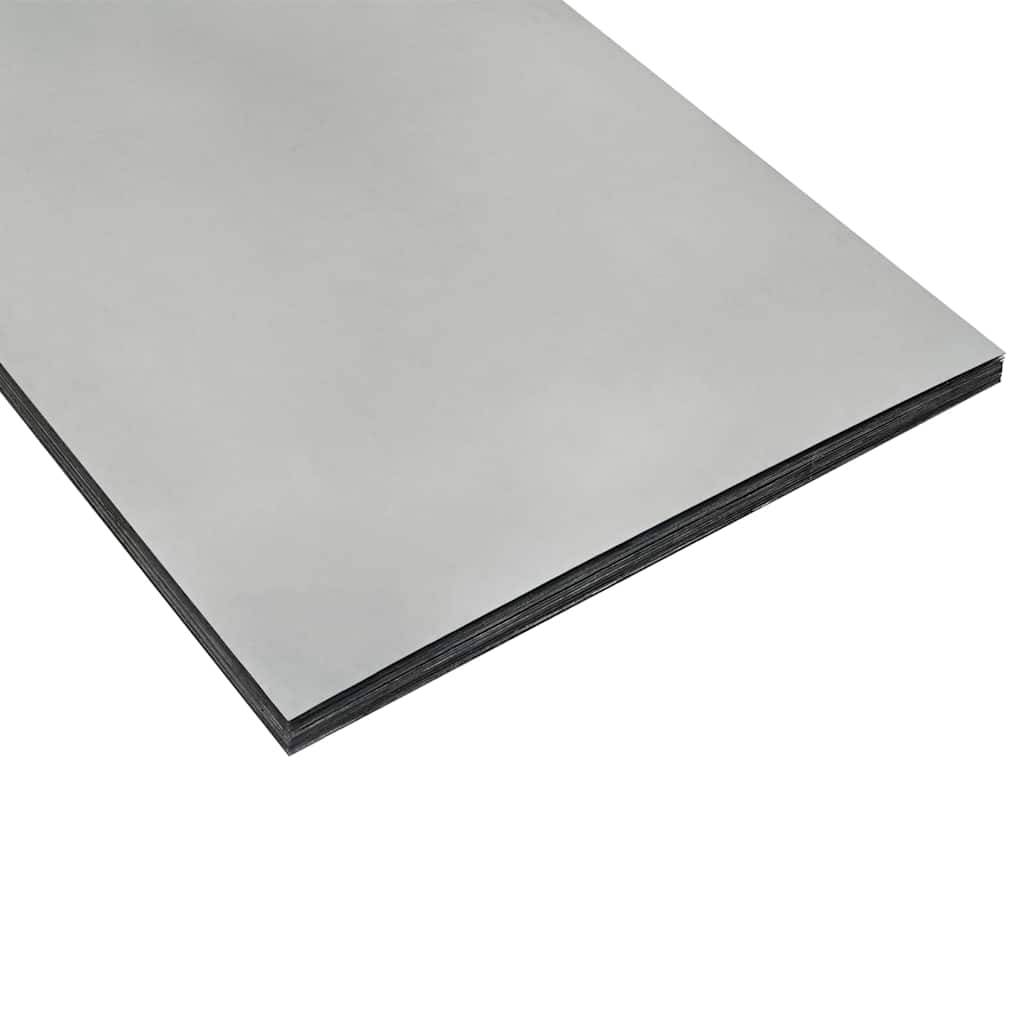 Jardinière acier galvanisé gris 50 x 50 x 50 cm - PANGIVO - Image 9