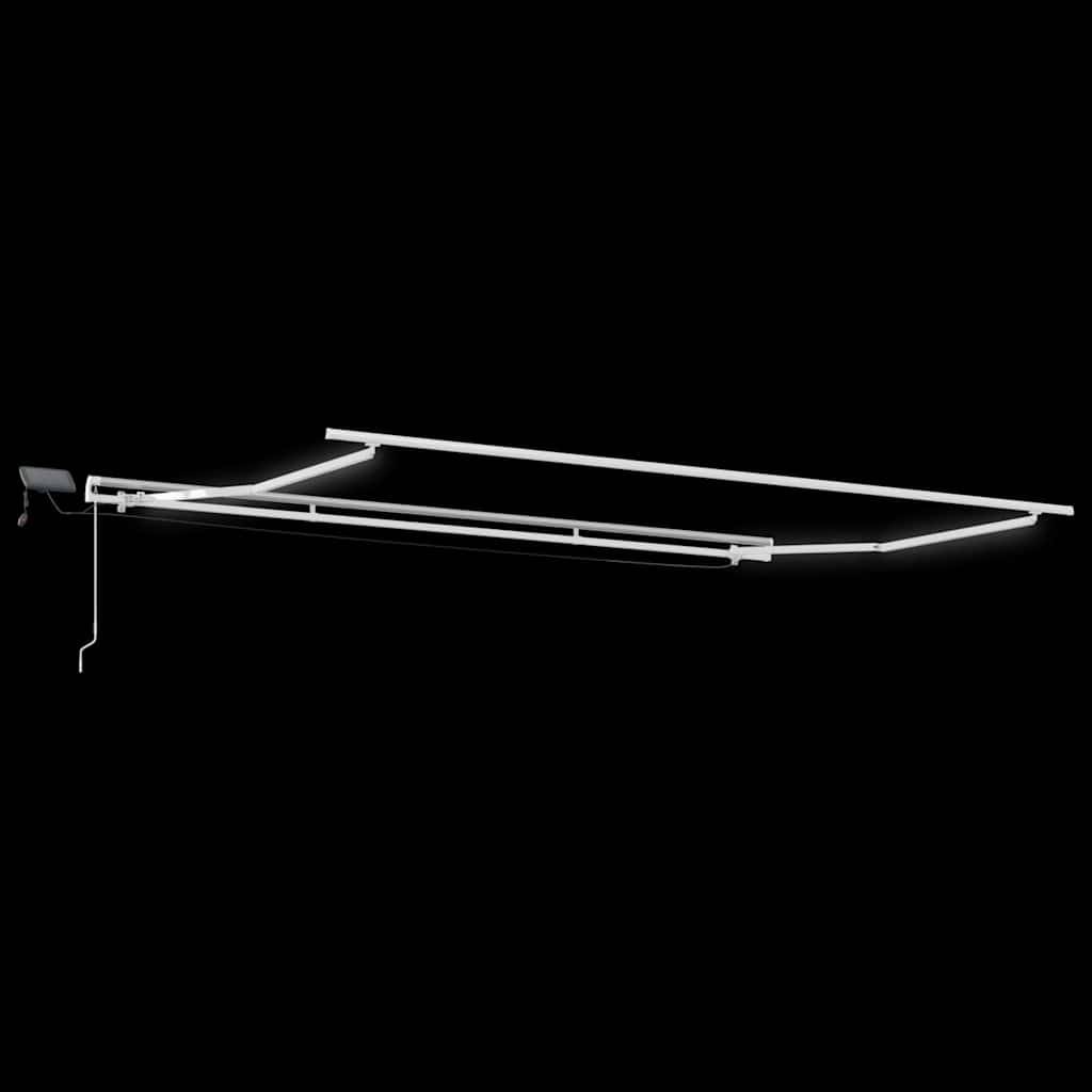 Vidaxl - Auvent rétractable Rouge et Blanc 400 × 300 cm vidaXL 3330752 - Image 8