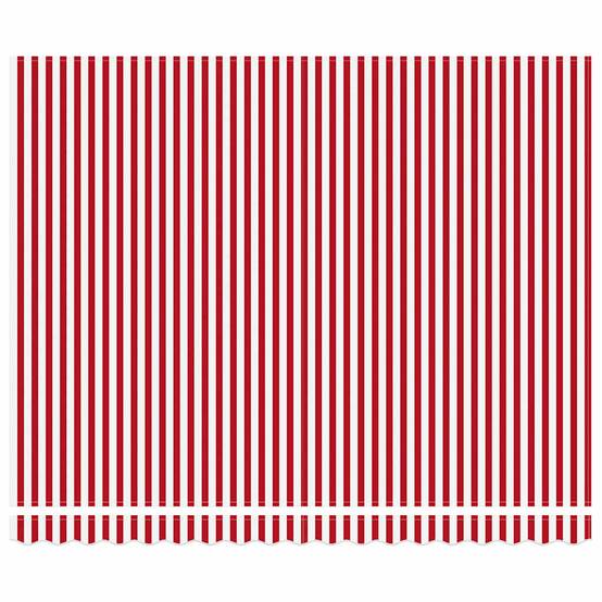 Vidaxl - Auvent rétractable Rouge et Blanc 400 × 300 cm vidaXL 3330752 - Image 10