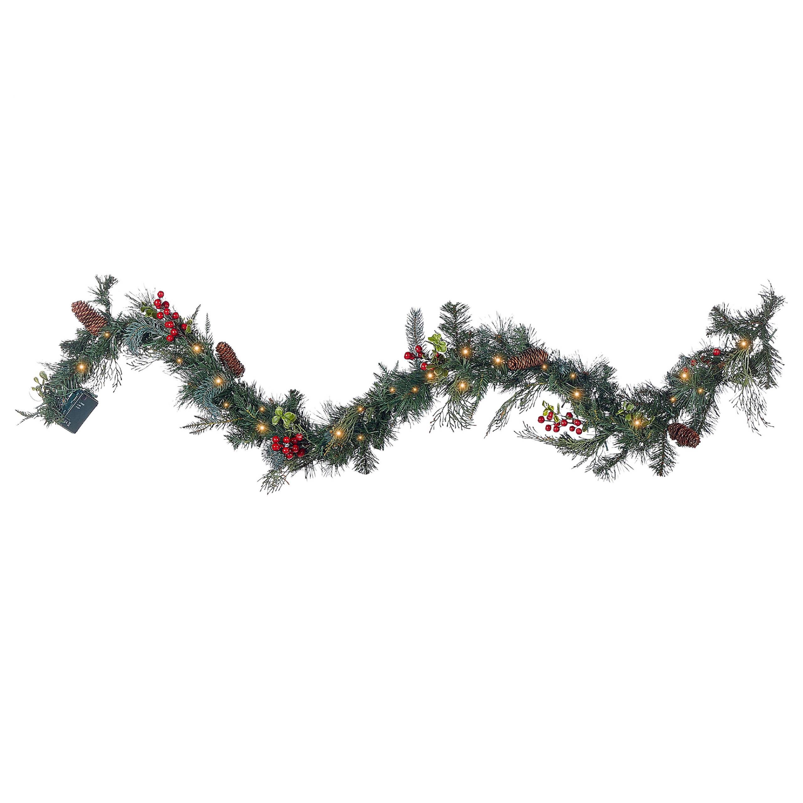 Beliani - Guirlande de Noël Matière synthétique Vert ELBRUS - Beliani - Image 2