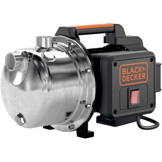Pompe d'arrosage auto-amorçante eaux claires 1100W 4.5 bar 230V Moteur induction BLACK & DECKER - Image 1