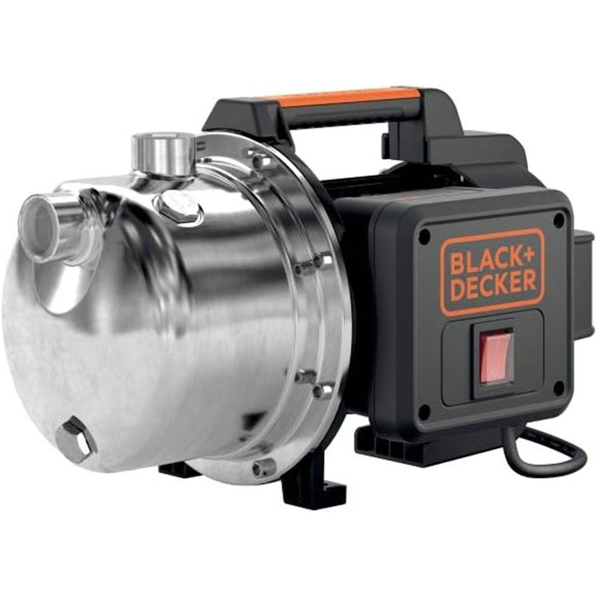 Pompe d'arrosage auto-amorçante eaux claires 1100W 4.5 bar 230V Moteur induction BLACK & DECKER - Image 1