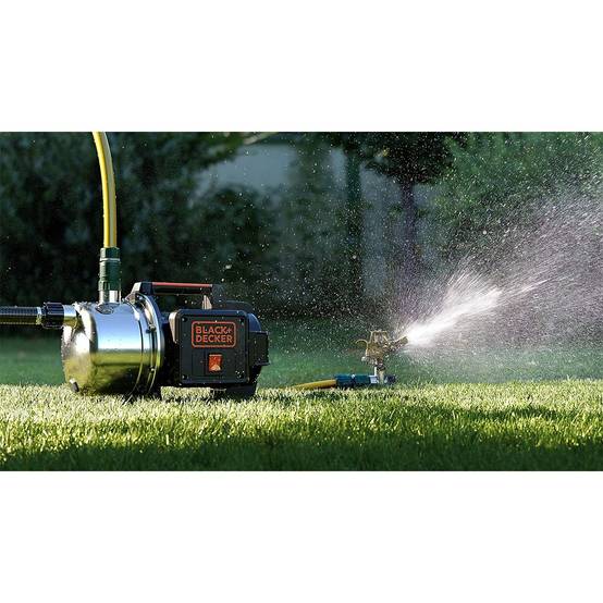 Pompe d'arrosage auto-amorçante eaux claires 1100W 4.5 bar 230V Moteur induction BLACK & DECKER - Image 4