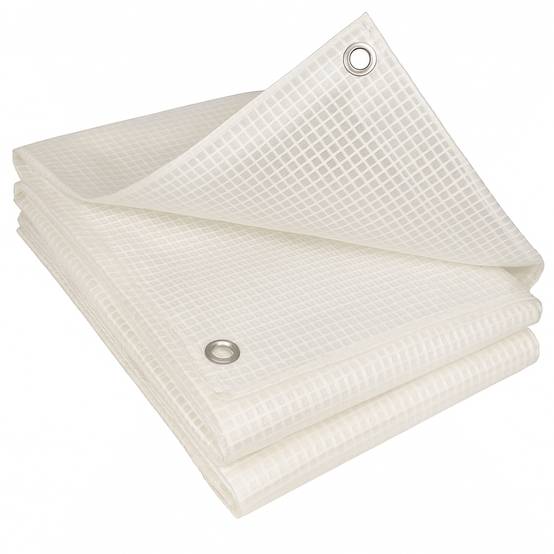 Bâche armée transparente 160g/m2 découpable 2 x 3 Translucide - Image 1