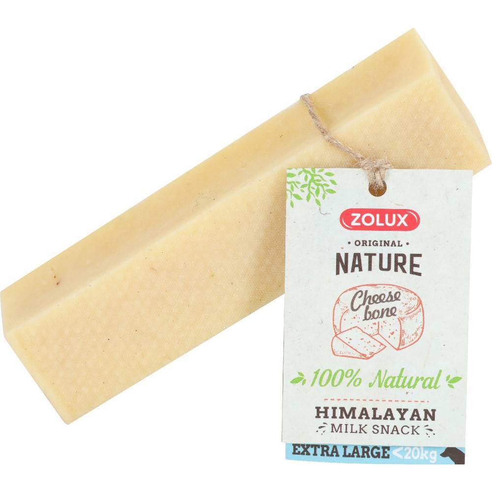 Zolux - zolux - Bâton à mâcher Friandise au fromage Cheese bone Giant  150 g pour chien de + 20 kg - Image 1