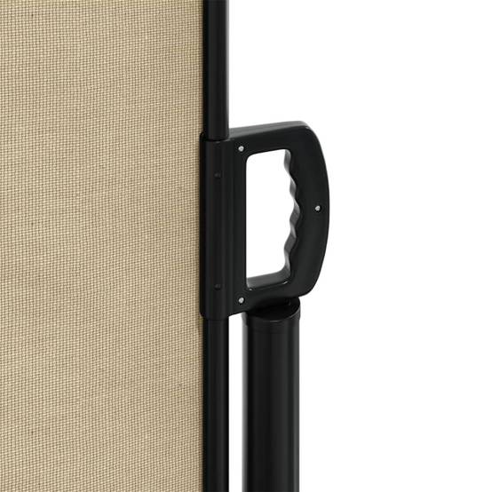 Maison Chic - Store Banne latéral - Store rétractable - Auvent extérieur beige 160x500 cm - Image 8