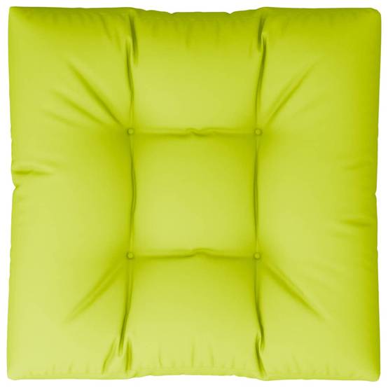 Coussin de Sol Carré pour Palette Polyester Confortable pour Jardin Vert Brillant 80x80x12 cm – ComfortXL Outdoor Living - Image 6