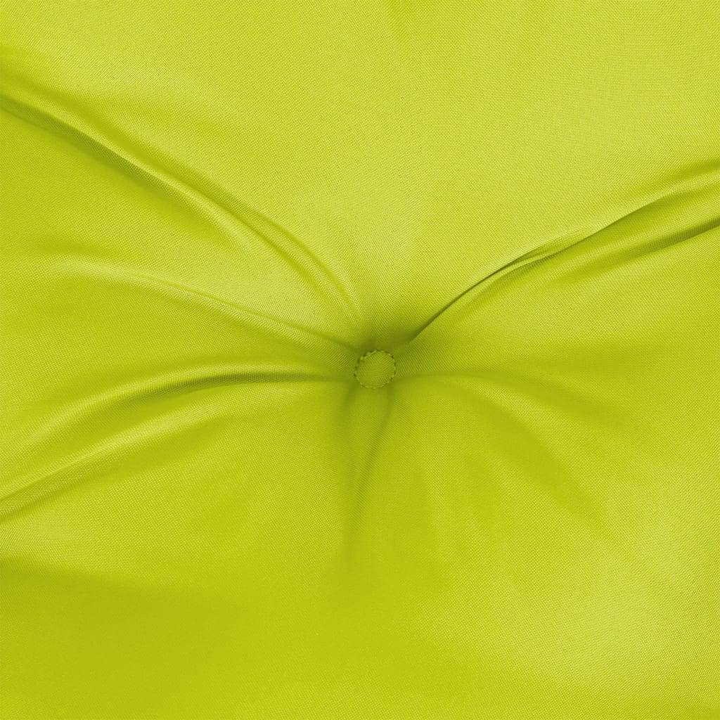 Coussin de Sol Carré pour Palette Polyester Confortable pour Jardin Vert Brillant 80x80x12 cm – ComfortXL Outdoor Living - Image 7