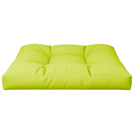 Coussin de Sol Carré pour Palette Polyester Confortable pour Jardin Vert Brillant 80x80x12 cm – ComfortXL Outdoor Living - Image 4