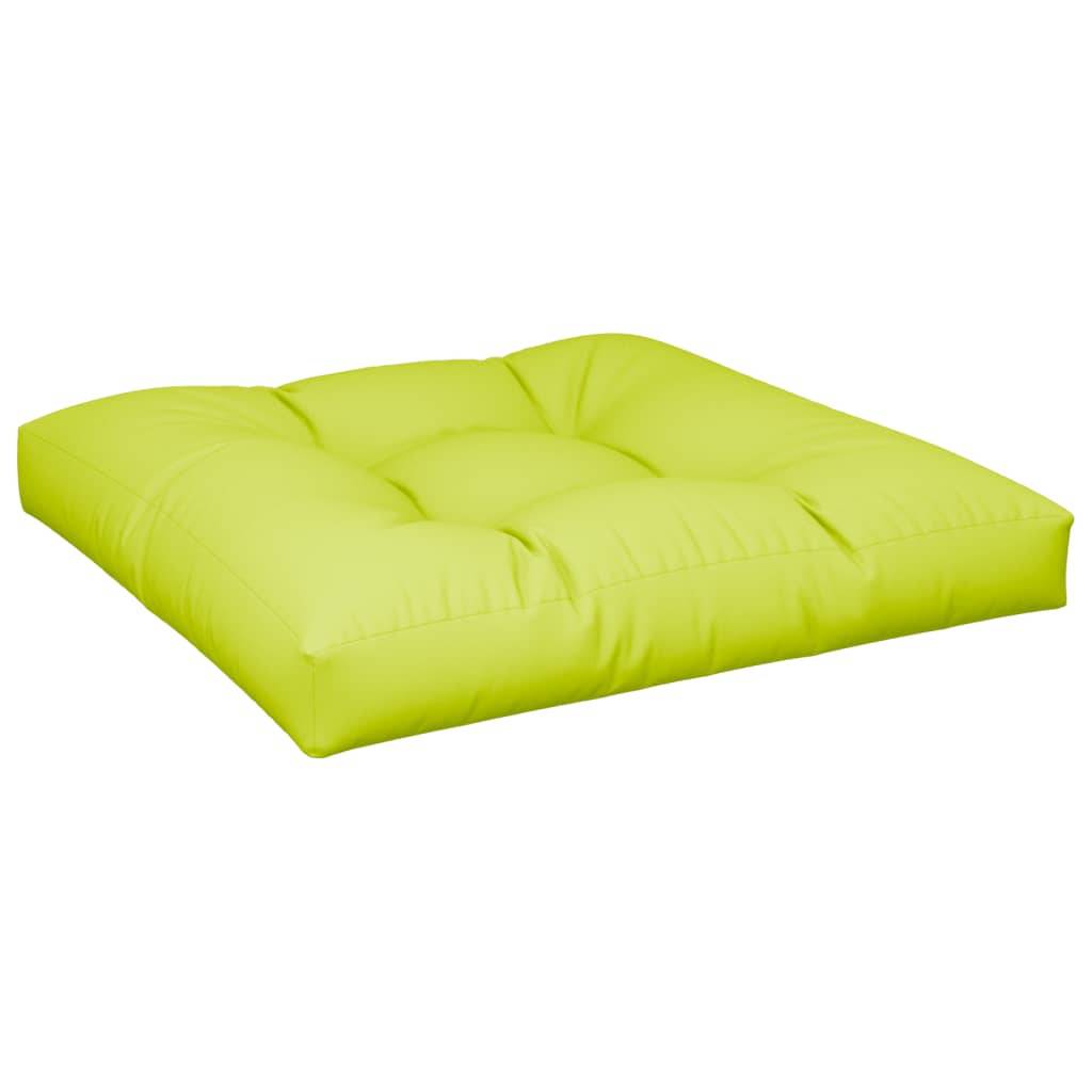 Coussin de Sol Carré pour Palette Polyester Confortable pour Jardin Vert Brillant 80x80x12 cm – ComfortXL Outdoor Living - Image 2