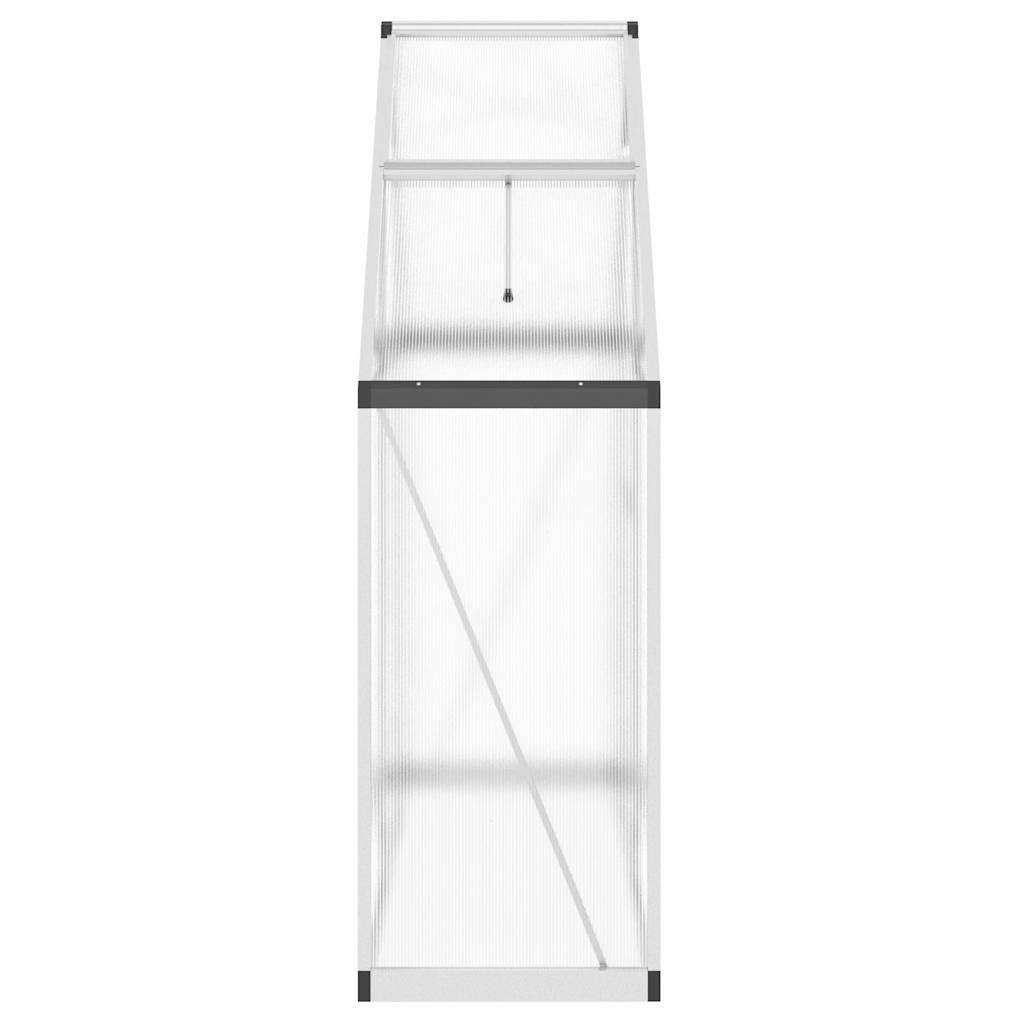 PANGIVO - Serre aluminium argent 169 x 58 x 195 cm - PANGIVO - Image 4
