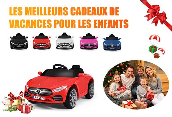 Voiture électrique pour enfants Mercedes-Benz CLS 350 (rouge) - Vitesse 2,5-4,5 km/h Éclairage LED et musique - Image 10