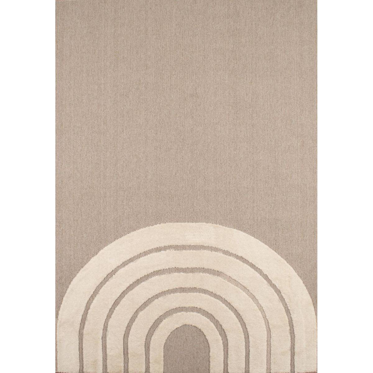 Jardindeco - Tapis intérieur en polyester Fantine arc en ciel 160 x 230 cm - Image 1