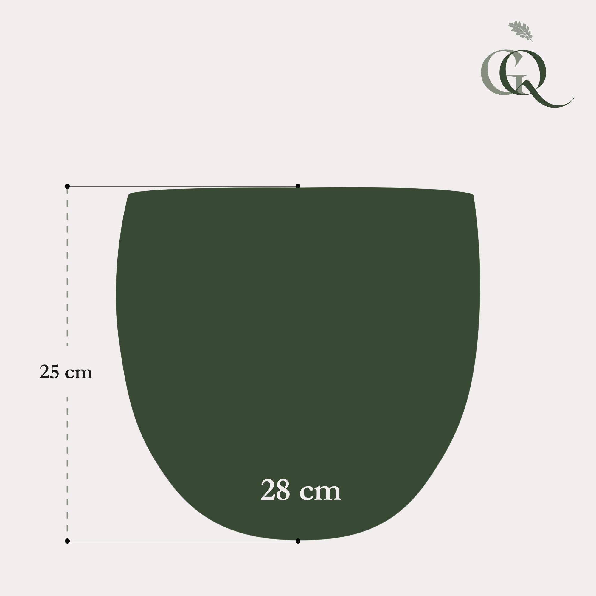 Pot - Noir - Belia vintage black - M - H25 L28- La Green Touch - Image 3