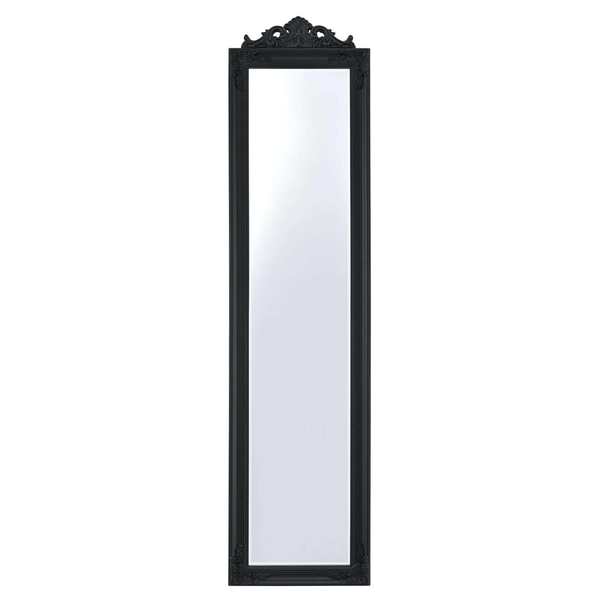 Helloshop26 - Miroir sur pied inclinable 160 x 40 cm noir mat - Image 3